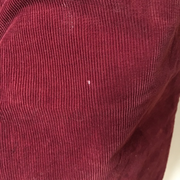 Maroon corduroy pants. Jcrew - Picture 4 of 5